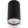 Lampa Sufitowa Reflektor LED Oprawa Spot Tuba GU10 IP44 ADERO Czarna Lumiled