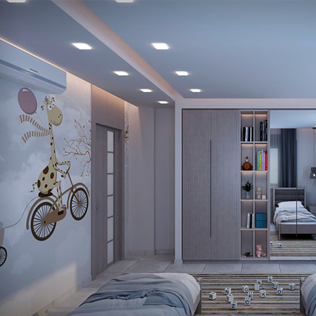 Panel LED Oprawa Podtynkowa Wpuszczana 9W 1000lm 4000K Neutralna Biała Videx