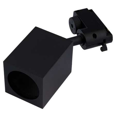 Zestaw Szyna Oświetleniowa Szynoprzewód 1,5m + 3x Reflektor Szynowy GU10 CZARNY Kwadratowy