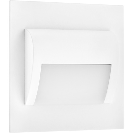 Oprawa schodowa DECORUS 9 LED 1,2W Biała ProVero Ciepła