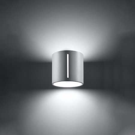 Lampa Ścienna Kinkiet Tuba G9 Cylindryczna Biała Nowoczesna Inez Sollux