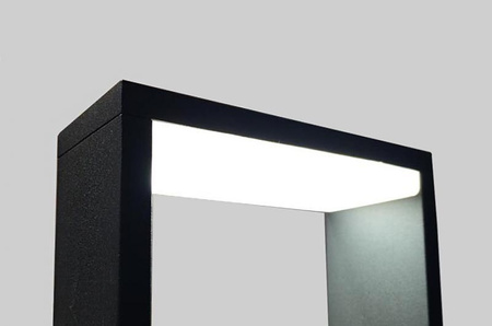 Lampa Ogrodowa Zewnętrzna Stojąca SŁUPEK LED Form YB19502 7W 700lm 4000K Neutralna 80cm Su-Ma