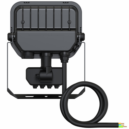 Naświetlacz LED Reflektor Zewnętrzny Lampa 10W 1100lm 3000K IP65 Czarny Z Czujnikiem Ruchu i Zmierzchu Floodlight Ledvance