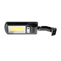 Lampa Uliczna Solarna LED Parkingowa 5W 250lm 6500K IP65 Czujnik ruchu + Uchwyt + Pilot