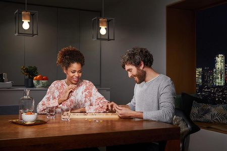 Lampa Sufitowa Wisząca E27 Zwis Czarny Dekoracyjna Decor Ledvance