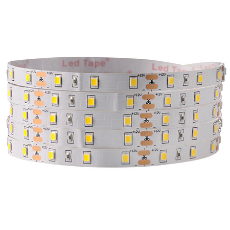 Taśma LED Pasek 12V 10W 300LED 2835 Zimna 8mm 5m