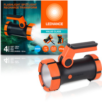 Latarka Reflektorowa Ręczna LED Akumulatorowa IP64 3W 300lm + Boczne Światło LEDVANCE