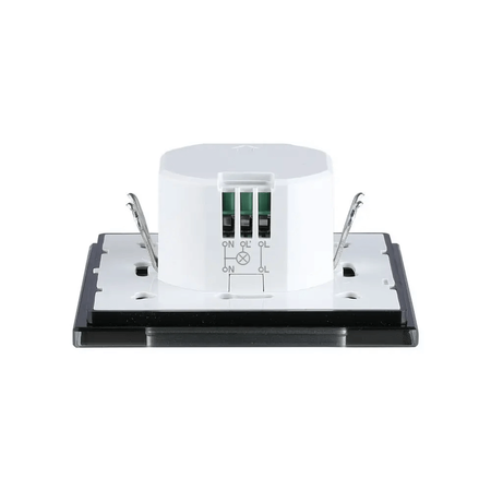 Czujnik Ruchu Mikrofalowy 180° IP20 CZARNY Dopuszkowy Ścienny Nastawny V-TAC