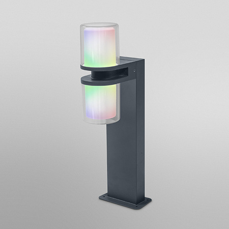 Lampa Ogrodowa LED Słupek Zewnętrzny Stojący 14W 1000lm 3000K Ciepła RGBW Ściemnialna 50cm IP44 Szary SMART+ WiFi Flare Ledvance