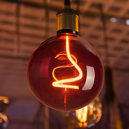 Żarówka LED G125 E27 4W 60lm 1800K Ciepła 320° Dekoracyjna DECOVINTAGE Sanico Goldlux