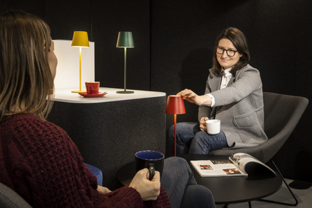 Lampa Stołowa Biurkowa LED INITA IP54 165lm Biała KANLUX