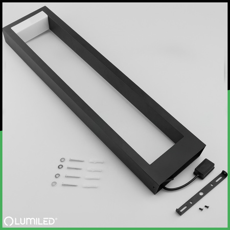 Lampa Ogrodowa Słupek Zewnętrzny Stojący LED 10W HOSTA 60cm LUMILED