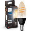 Żarówka LED Świeczka E14 B40 4,6W CCT PHILIPS HUE White & Ambiance Filament Bluetooth Zigbee