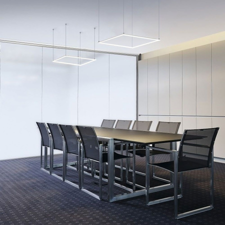 Zestaw Montażowy do Elementów Wiszących 60cm Srebrny VIDEX