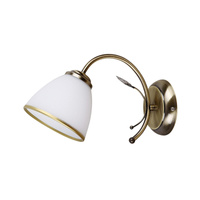 Kinkiet Ścienny Lampa E14 Brązowy Klasyczny Aletta 2778 Rabalux