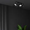 Lampa Sufitowa DIXIE Czarna 3xGX53 Ruchoma Listwa Milagro