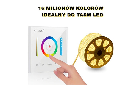 Sterownik dotykowy LED RGB+CCT 12V / 24V 10A Mi-Light NAŚCIENNY - P3