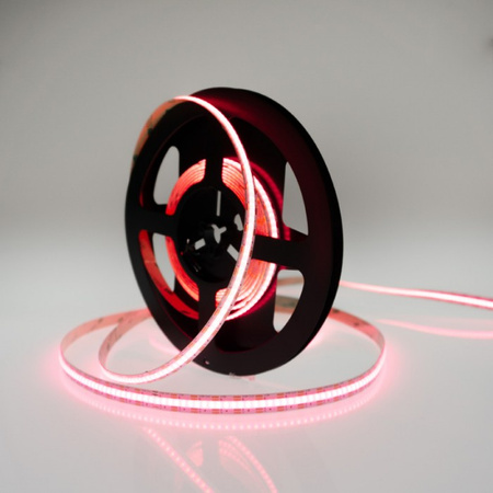 Taśma LED Pasek COB 15W/m 810LED/m 12V Wielokolorowa RGB IP20 Rolka 5m Ecolight