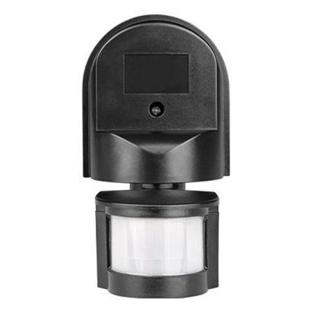 Czujnik Ruchu Zewnętrzny PIR IP44 Czarny