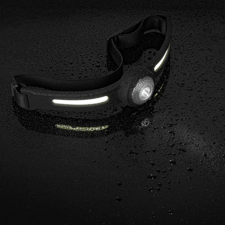 Latarka Czołowa Akumulatorowa LED COB + XPG 550lm USB-C 6 Trybów Pracy VA0154 Vayox