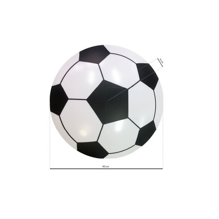 Plafon LED Lampa Sufitowa Natynkowa BALL 18W LED Ø400 mm Milagro