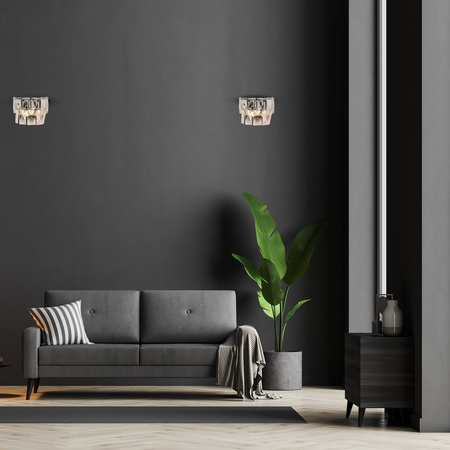 Lampa Ścienna Kinkiet CHELSEA Chrom 2xE14 Milagro