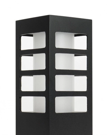 Lampa Ogrodowa Zewnętrzna Elewacyjna KINKIET LED RADO III K BL E27 Su-Ma