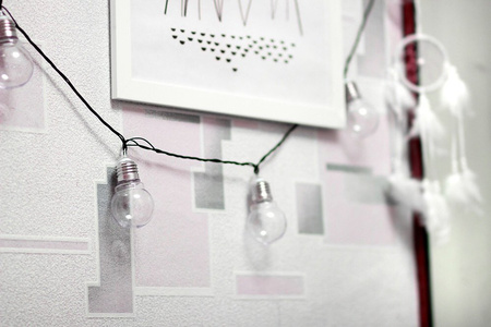 Girlanda Solarna Ogrodowa Zewnętrzna ozdobna Łańcuch Świetlny 2M 10x ŻARÓWEK LED