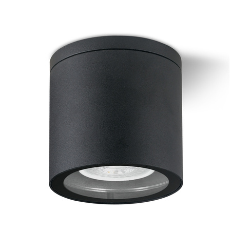 Lampa Ogrodowa Zewnętrzna Oprawa Punktowa GU10 Czarna IP54 Querk Kobi