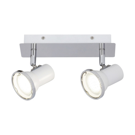 Kinkiet Ścienny Lampa LED Łazienkowa GU10 15W 860lm 4000K Biały Nowoczesny Steve 5498 Rabalux