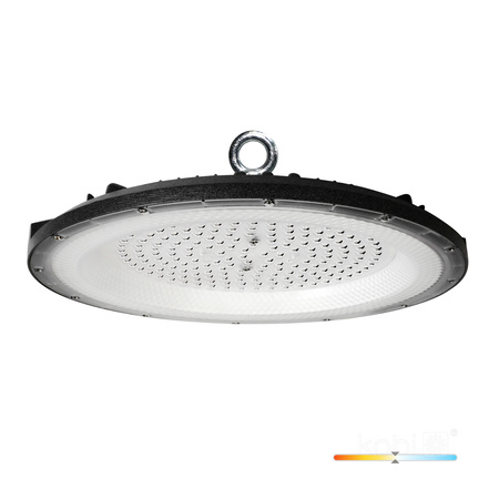 Oprawa Przemysłowa Lampa LED High Bay 200W 24000lm 4000K Neutralna Czarna IP65 IK10 Graza Kobi