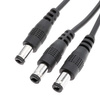 Złączka damska do taśmy LED DC 2.1/5.5 z trzema wyjściami męskimi