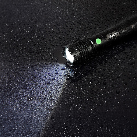 Latarka Taktyczna LED Lampka Ręczna Mocna XHP50 800lm ZOOM USB-C VA0116 Vayox