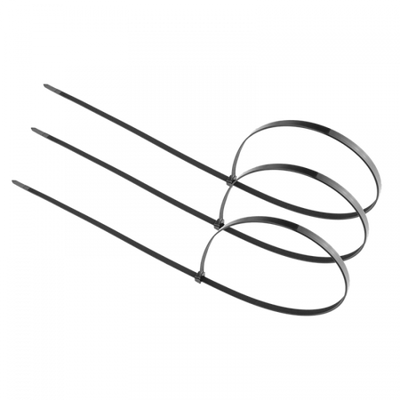 Opaski Zaciskowe Kablowe 7.6x750 mm Czarne UV TRYTYTKI TRYTKI ZIPERKI OK-76750B .MORE 50 szt.