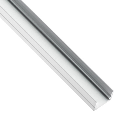 Profil Aluminiowy Anodowany do LED KM33 Srebrny Natynkowy 2m
