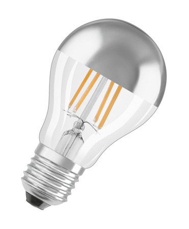 Żarówka LED A60 E27 6.5W = 50W 640lm 2700K Ciepła 300° Ściemnialna Retrofit Filament CLASSIC Osram