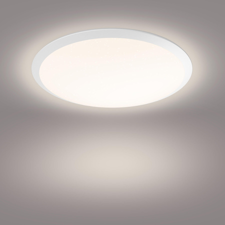 Lampa Sufitowa Plafon LED 18W 1500lm 2700K Biała CAVANAL Philips