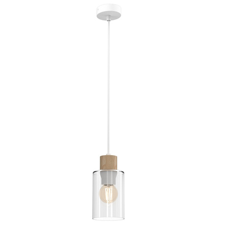 Lampa Wisząca Sufitowa MADERA 1xE27 Milagro