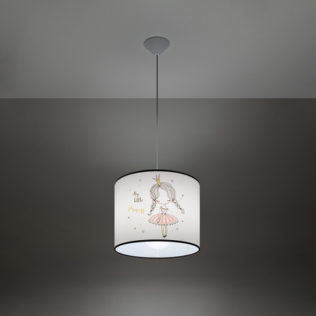 Lampa Sufitowa Wisząca Zwis E27 Żyrandol Owalna Wielokolorowa Nowoczesna Princess Sollux