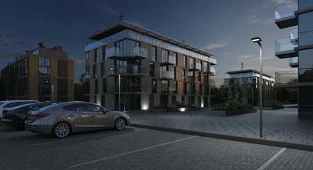 Lampa Parkingowa Oprawa LED Szara 30W 3900lm 4000K Neutralna IP65 Kanlux