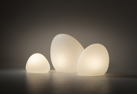 Lampa Ogrodowa Oprawa Zewnętrzna Stojąca Słupek E27 Biała Wodoodporna IP44 STONE M 10580 Nowodvorski