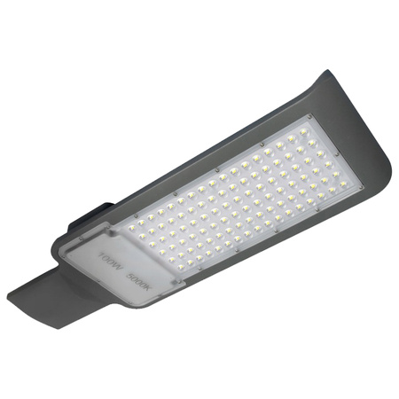 Lampa Uliczna Oprawa LED Hermetyczna QR 100W IP65 5000K Szara