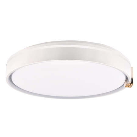 Plafon LED Oprawa Sufitowa 48W 5200lm CCT 120° Biała Szara IP44 Pilot Ściemnialna Arletta Sanico Goldlux