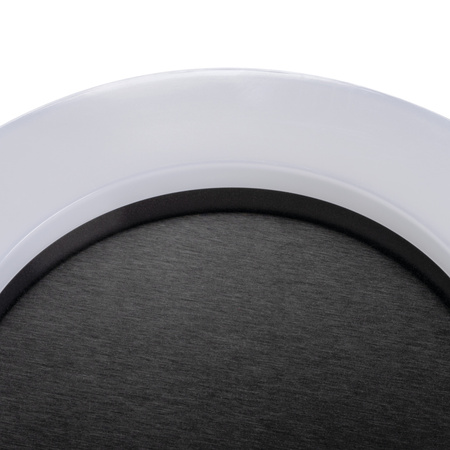 Plafon Lampa Sufitowa LED TURA 24W 1800lm 4000K IP65 Czarna Okrągła KANLUX