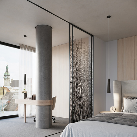 Lampa Sufitowa Wisząca Zwis GU10 Geometryczna Czarna Industrialna Electra Sollux