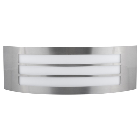 Kinkiet Ogrodowy Elewacyjny Lampa Zewnętrzna E27 INOX IP44 DORIS