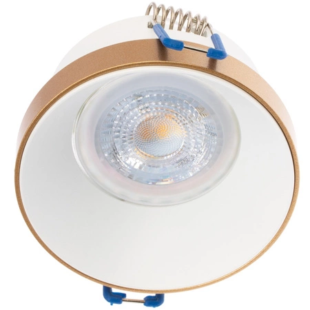 Oprawa sufitowa halogenowa SIMEN DSO MR16 GU10 złoto-biała Kanlux