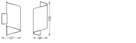 Kinkiet SMART+ WIFI Inteligentna lampa ścienna 12W ORBIS TWIST WHITE LEDVANCE