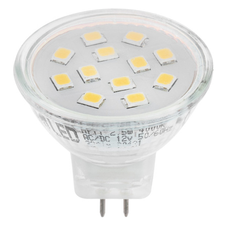 Żarówka LED GU5.3 Reflektor MR11 2,5W = 20W 220lm 3000K Ciepła 120° LUMILED