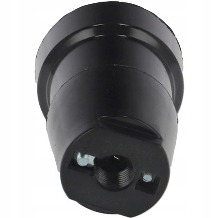 Oprawka Bakielitowa do Żarówki E27 Czarna PAWBOL